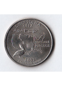 2002 - Quarto di dollaro Stati Uniti Louisiana  (P) Filadelfia